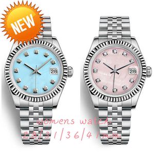 Watches N1 Designer Fashion Women's Watch Quartz Movement Mechanical 28mm31mm904 Steel Chain Multi Color Option OSS 658ESS