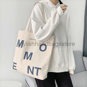 TOTEES女性用キャンバスショルダーショッピングバッグプロモーションレター印刷