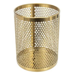 Waste Bins Trash Can Waste Bin Basket Garbage Bathroom Kitchen Rubbish Metal Container Storage Mesh Stainless Steel Wastebasket Office 230802