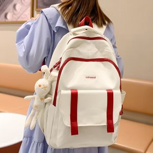 School Bags Female Travel Waterproof High Capacity College Backpack Lady Kawaii Women Laptop SchoolBag Girl Nylon Cute Book Fashion 230801