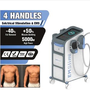Slimming devices high-intensity focused elecrtomagnetic emslim ems RF machine 4 handle muscle building cellulite removal machine
