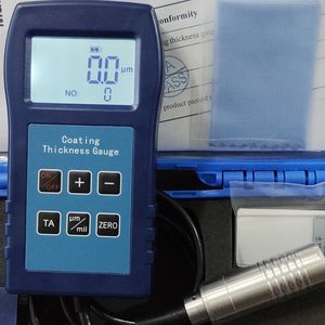 Neu DR9000S Anti-korrosion Feuerfeste Farbe Beschichtung Dicke Gauge Meter Große Palette 0 ~ 9500um Test Magnetische Dicke Methode