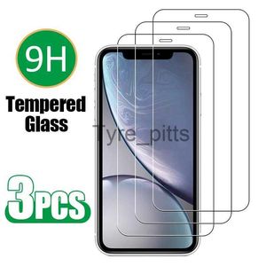 Cell Phone Screen Protectors 3PCS Tempered Glass For On iPhone X Xs Xr 12 13 11 Pro Max Mini 7 8 6 6s Plus SE 2020 Screen Protector x0803