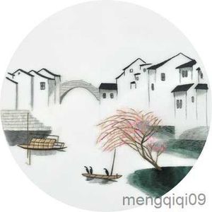 Produtos de estilo chinês Faça você mesmo Seda Suzhou Bordado Kits de bordado impresso Região dos rios R230803