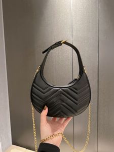 Moda Kadınlar Kalite Yarım Ay Çantalar Crossbody Sele Omuz Çantaları Mektup Çiçek Çanta Çantası Çapraz Vücut Debriyaj Kamera Çantalar