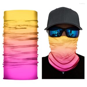 Scarves 1351-1400 Men Women Seamless Cycling Bandana Buffs Neck Gaiter Headband Fishing Hiking Outdoor Sport Balaclava Scarf Headwear