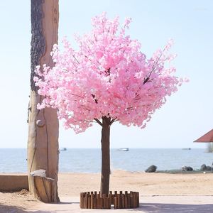 Fiori decorativi Aqumotic Simulation Tree Love Outdoor Wishing Trees Peach Blossom Cherry Blossoms Golden Outside Banyan Custom Size