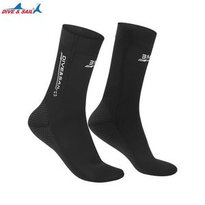 Fins Gloves Dive sail 3mm Neoprene Beach Swimming Diving Socks Water Sport Anti Slip Shoes Swim Surfing Diving Surfing Socks Beach Boots 230802