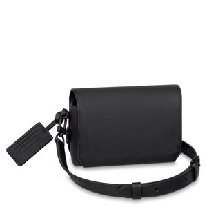 Designer Flap Mini Bag Men Messenger Bag läder Crossbody Fashion Luxury Brand Man Aerogram axelväskor Telefonfickor