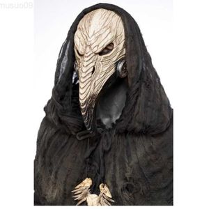 Party Masks Plage Doctor Halloween Mask Anime Bird Masks Steampunk Costume Props LaTex Punk Cosplay Masks Beak Adult Halloween Event Party L230803