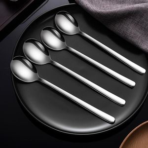 Dinnerware Sets GIANXI Silver Stainless Steel Spoon Kitchen Teaspoon Beautiful Dessert Teaspoons Coffee Accessories Set Tableware