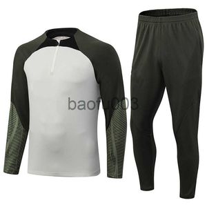 Herrspår 2023 New Men's Kids Football Train Tracksuit Sports tröja Skjortor Setar vuxen överlevande jogging Chandal Hombre Element Kits J230803