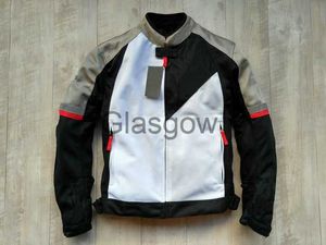 Motorcykelkläder 2019 Mesh Blackwhitegray Jackets för Honda Jacket Windproect Motorcycle Offroad Racing With Protector X0803