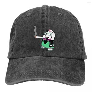 Ballkappen Ralsei Blunt Design Baseball Peaked Cap Deltarune Sonnenschutzhüte für Männer Frauen