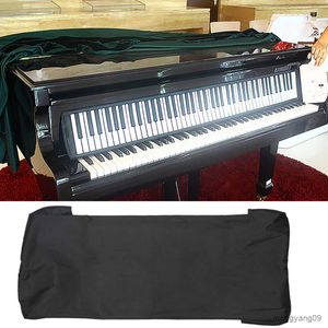 Dust Cover Black Electronic Piano Cover Keyboard Bag Dustproof Durable Foldable Storage Bag for 61/88-key Dirt-Proof Protector on Stage R230803