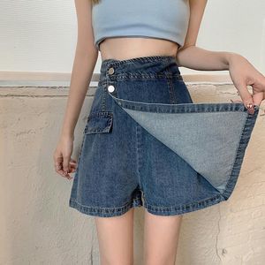 Kadın Şortları Kısa Seksi Kadın Giysileri Teen Girl's Jeans Pants Mini Etekler Kore tarzı Kadın Giyim Culotte Trendyol 230802