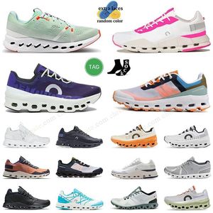 på Cloud Nova Womens Shoes 5 X X3 White and Pink Purple Blue Green Oncloud Monster Swift Roger Runner Cloudnova Ultra CloudMonster Cloudnavy Purple Red Black Trainer