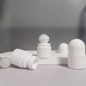 300pcs 30ml Plastik Rulo Şişeler Beyaz Boş Rulo Şişesi 30cc Rol-On Botu Şişe Deodorant Parfüm Losyon Işık Konteyneri Kişisel Bakım JL1778