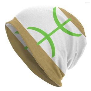 Boinas Boné Chapéu Para Homens E Mulheres Mozabite People Bandeira Gorro De Malha Turbante Macio Hip Hop Gorro