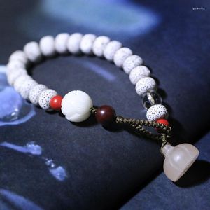 Strand Hainan Xingyue Bodhisattva Bracelet Vintage Style Woven Female January Shunbai High Density Small Fresh Jewelry