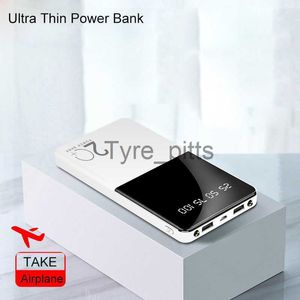 Kablosuz Şarj Cihazları 20000 MAH Ultra İnce İnce Taşınabilir Telefon Şarj Cihazı İPhone 12 için Harici Pil Güç Bankası 12 8 7 Pro Max Huawei Xiaomi Powerbank X0803