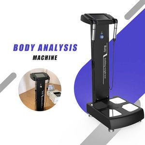 GS6.5 Huddiagnos System 3D Mät höjd Vikt BMI Skala Body Composition Analysator Kvant Magnetisk resonans Fat Health Bodies Analysator Maskin