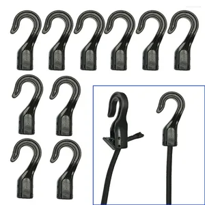 Tents And Shelters 10PC Open End Cord Hooks Snap Boat Kayak Motorcycle Rope Buckle Camping Tent Hook For Bungee Elastic Straps