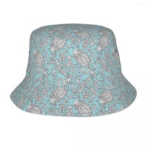 Berretti Cappello Paisley Cappello da sole alla moda Pescatore all'aperto per donne e uomini Ragazzi Cappellini da spiaggia Pesca