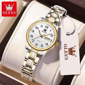 Wristwatches JSDUN Classic Fashion Watch For Women Stainless Steel Waterproof Digital Dial Watches Elegant Ladies Wristwatch Gift Reloj
