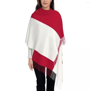 Schals, Tücher und Tücher mit indonesischer Flagge für Abendkleider, elegante Damenmode