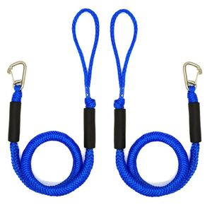 Dykningstillbehör 1/2st Dock Lines Elastic Marine Rope Bungee Cords Shock Ties for Kayak Watercraft Jet Ski Pontoon Canoe Power Boat Accessories 230802