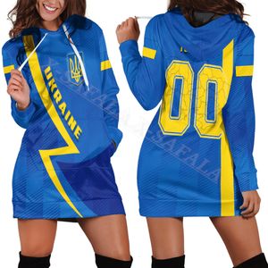 Womens Hoodies Sweatshirts Ukraine National Emblem Country Belief Flag 3D Print Slim Hoodie Dress Casual Wear Long Sleeve Hooded Pullover4 230802