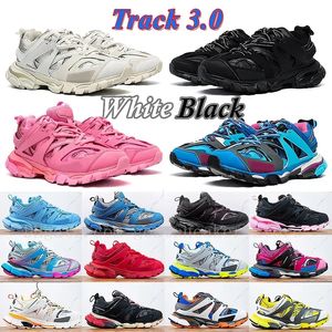 Tracks Luxury brand Designer Men Women Casual Shoes track 3 3.0 Triple black Sneakers Tess.s. Gomma leather Trainer Nylon Printed Platform trainers outdoor shoes