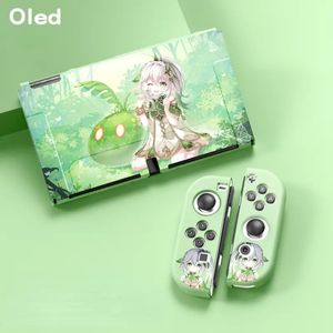 Para Nintendo Switch Oled Game Console Universal Storage Bag NS Hard Shell Cherry Blossom Pink Storage Bag com alça de mão,