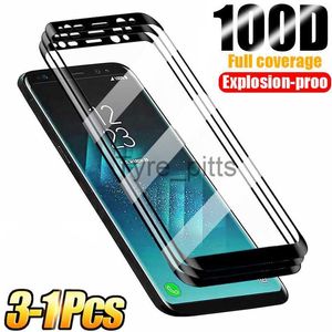 Protekcja ekranu telefonu komórkowego Protektorów temperowanych dla Samsung Galaxy S10 Plus Glass S9 S8 Screen Protector S20 S21 S10E S 9 8 10 E Note 20 Ultra S10 5G Uwaga 10 9 8 x0803