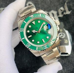 Men's watches classics perpetual date Wristwatches automatic mechanical Watch Sports Black Green wrist-watch Top Quality Gmt Movement Wristwatch Montre de luxe