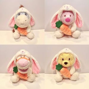 Wholesale Easter cute bunny donkey plush toy children's game Playmate Holiday gift backpack pendant