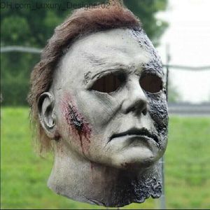 Bulex Michael Myers Mask 1978 Halloween Movie Maschera in lattice Maschera horror realistica Maschera per costumi da costume da costume Maschera Q230824