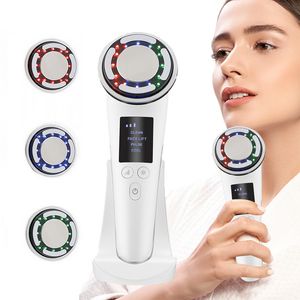 Other Massage Items EMS Skin Care Massager Beauty Device Pulse IPL Lifting Tightening Anti Wrinkle Heating Cooling Compress 230802