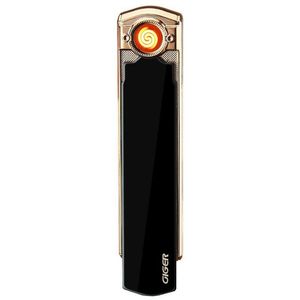 Latest Upgrade Rechargeable Usb Lighter Display box Electric Cigar Cigarette Smoking Tobacco Herbal Windproof Lighters