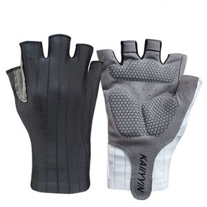 Sports Gloves Pro Aero Bike Drużyna jazdy na rowerze Half Finger Outdoor Road Sport Men Guantes Ciclismo 230802