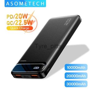 Drahtlose Ladegeräte Power Bank 20000 mAh 22,5 W SCP Tragbares Ladegerät Powerbank 10000 mAh Externer Akku PD 20 W Schnellladung für iPhone 13 Xiaomi mi x0803