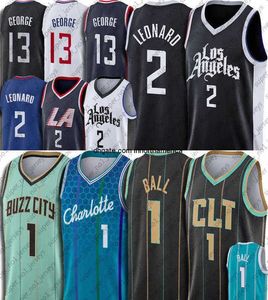 Maglia da basket Kawhi LaMelo Ball Leonard Paul George Gordon Hayward 2