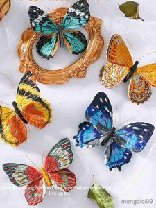 Chinese Style Products Beginner Butterfly Embroidery Kits With Hoop Diy Hand Brooch Embroidery Sewing Handmade Needlework Set Decor R230803