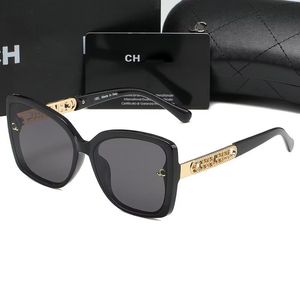 デザイナーS0nglasses for luxury Cat Eyes Sunglasses Polarized Metal Leg Design UV400 Polarized Drive Beachパーソナライズされたサングラス付きサングラスケース