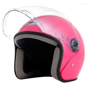 Motorcycle Helmets Windproof 3/4 Open Face Half Helmet Autocycle Capacete Electric Motorbike Bicycle Riding Safety Headpiece ABS Dot
