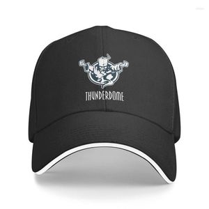 Top Caps Custom Thunderdome Beyzbol Kapağı Güneş Koruma Kadınlar Erkekler Ayarlanabilir Hardcore Gabber Baba Şapka Yaz