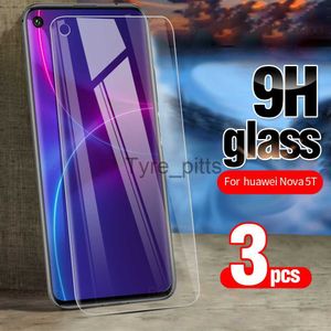 Proteggi schermo per telefono cellulare 3 pezzi di vetro per huawei nova 5t Proteggi schermo protettivo in vetro su Nova5t 5 T T5 Tempered Glas hawei nova5t pellicola blindata di sicurezza x0803