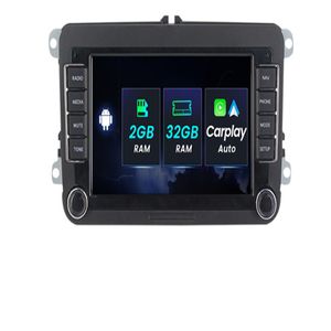 1024x600 HD RDS Android Car Multimedia Player Radio GPS for Volk-Swa-Gen VW Pas-Sat B6 Touran Golf5 Polo Jetta 2 DIN DVD