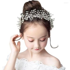 Hair Clips Children's Accessories Hairband Dresses Performance Birthday Bride Bridesmaid Crown Headgear